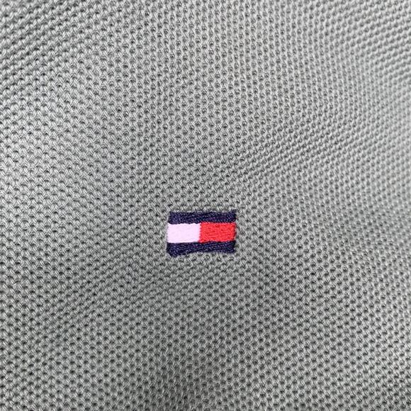 Tommy Hilfiger Short Sleeve Polo Shirt Size S Olive Green - Picture 9 of 11